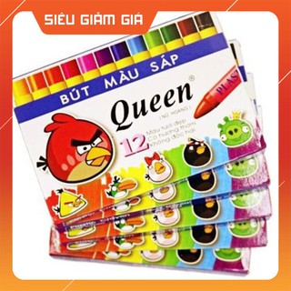 BÚT SÁP THƠM QUEEN (HỘP 12 MÀU)