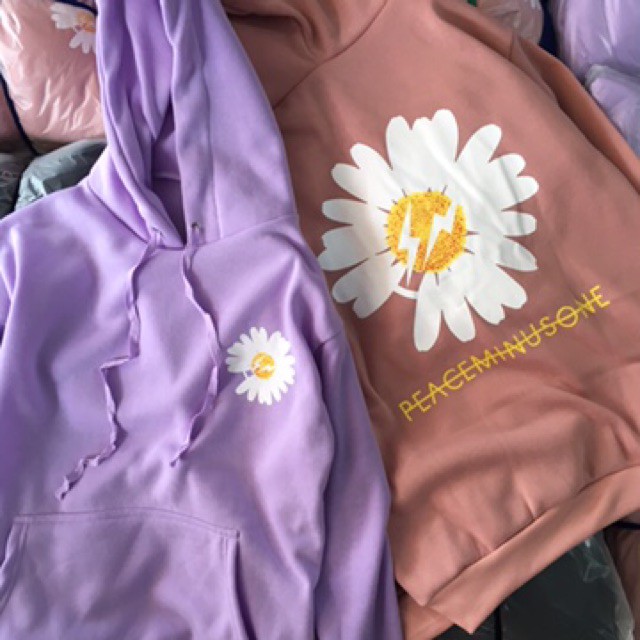 ÁO HOODIE IN BÔNG PEAC ẢNH THẬT -Hàng nhập khẩu