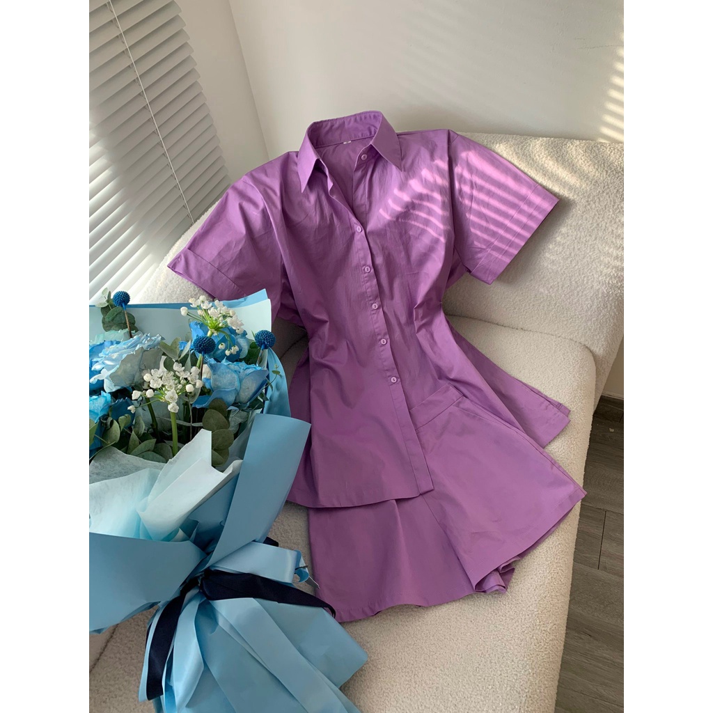 Set Somi Xẻ - Short