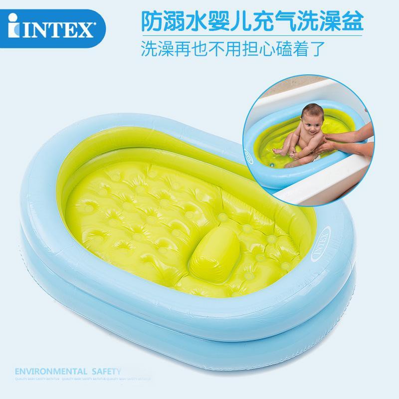 Intex Bồn Tắm Bơm Hơi Chất Liệu Dày Dặn Dành Cho Bé Sơ Sinh | BigBuy360 - bigbuy360.vn