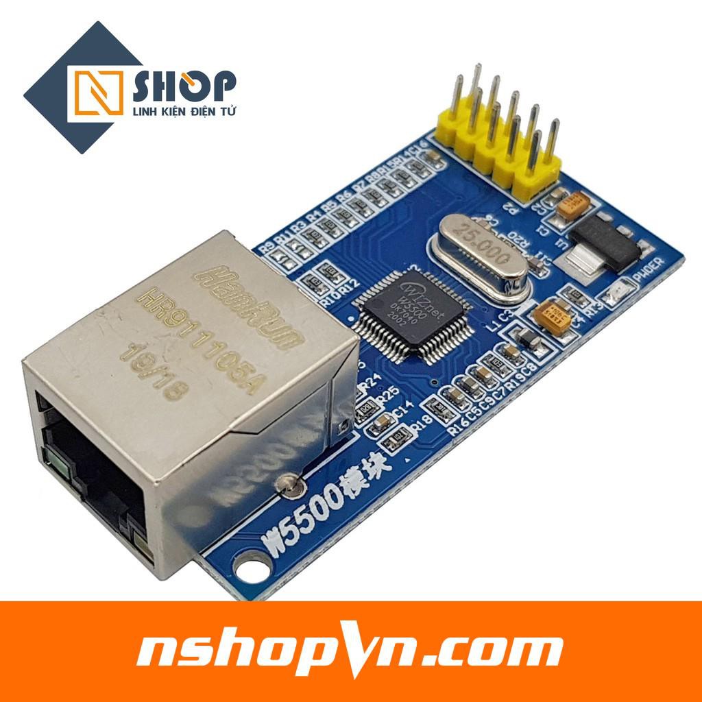 Module Ethernet W5500 phù hợp arduino UNO, MEGA cho dự án sử dụng internet