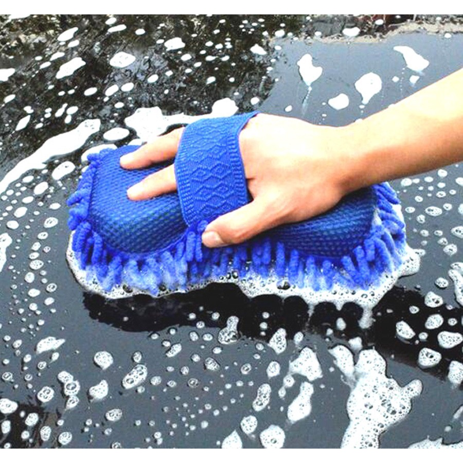 Miếng xốp mút bọt biển dầy lau rửa xe hơi ô tô cực siêu hút nước siêu mềm