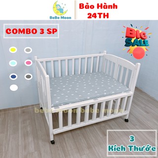 Nôi Cũi, Giường Cũi Chất Liệu Gỗ Quế Tự Nhiên 100% ( 3 Kích Thước ) Bảo Hành 24 Tháng