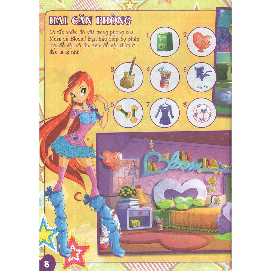 Sách Winx - Bữa Tiệc Bạn Bè - Clb Các Tiên Nữ Sành Điệu