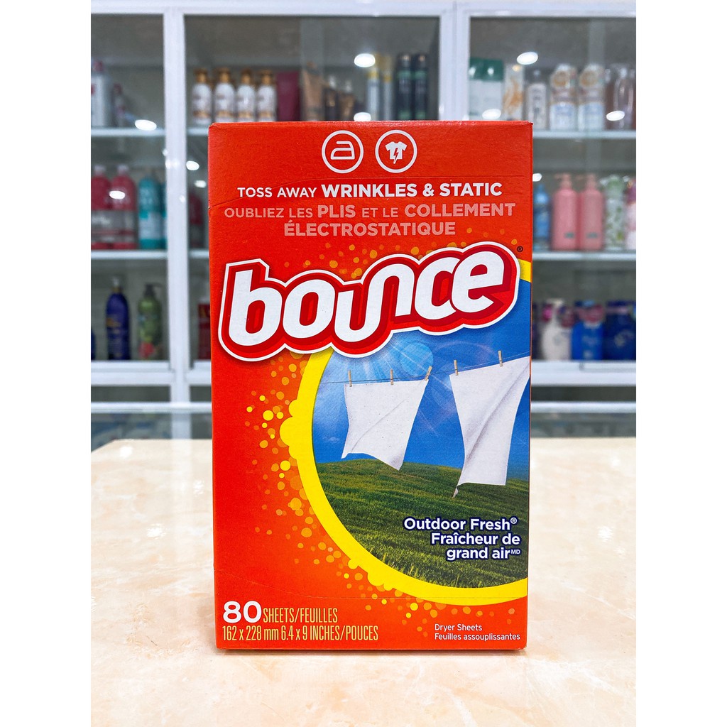 [ Tách lẻ ] Giấy thơm quần áo Bounce Mỹ