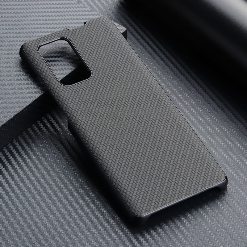 ❧◊◆Ốp điện thoại da họa tiết sợi Carbon đơn giản sang trọng cho LG Wing 5G