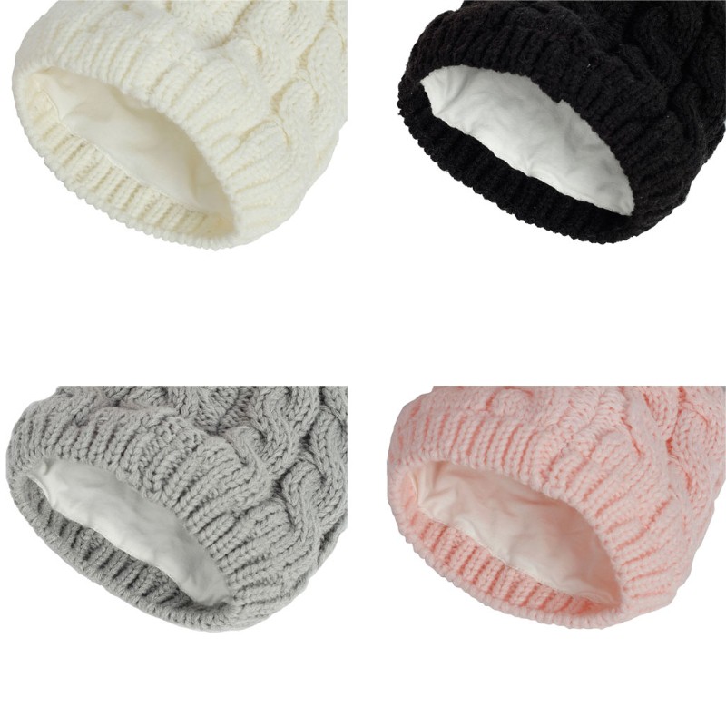 Nón Len Kèm Găng Tay Giữ Ấm Thiết Kế Đáng Yêu Cho Bé