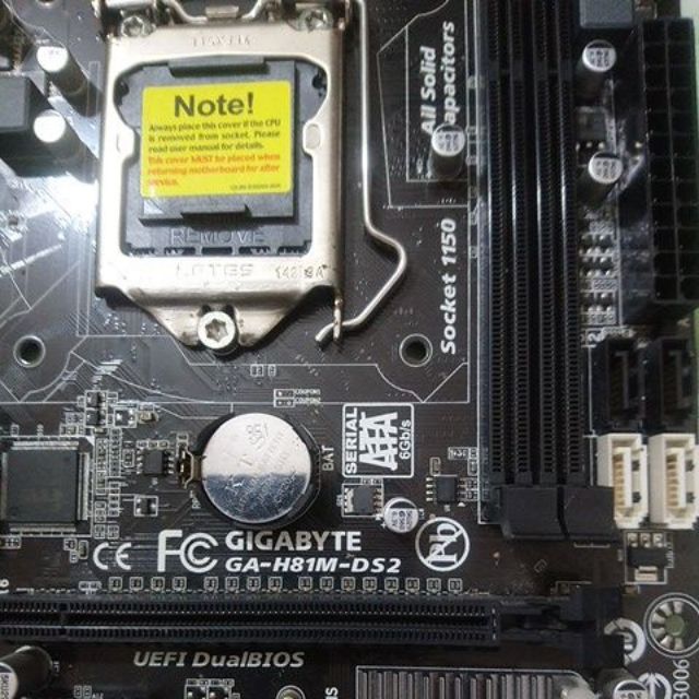 Main gigabyte h81 m - ds2 zin 100% chưa sửa giga - bo mạch chủ