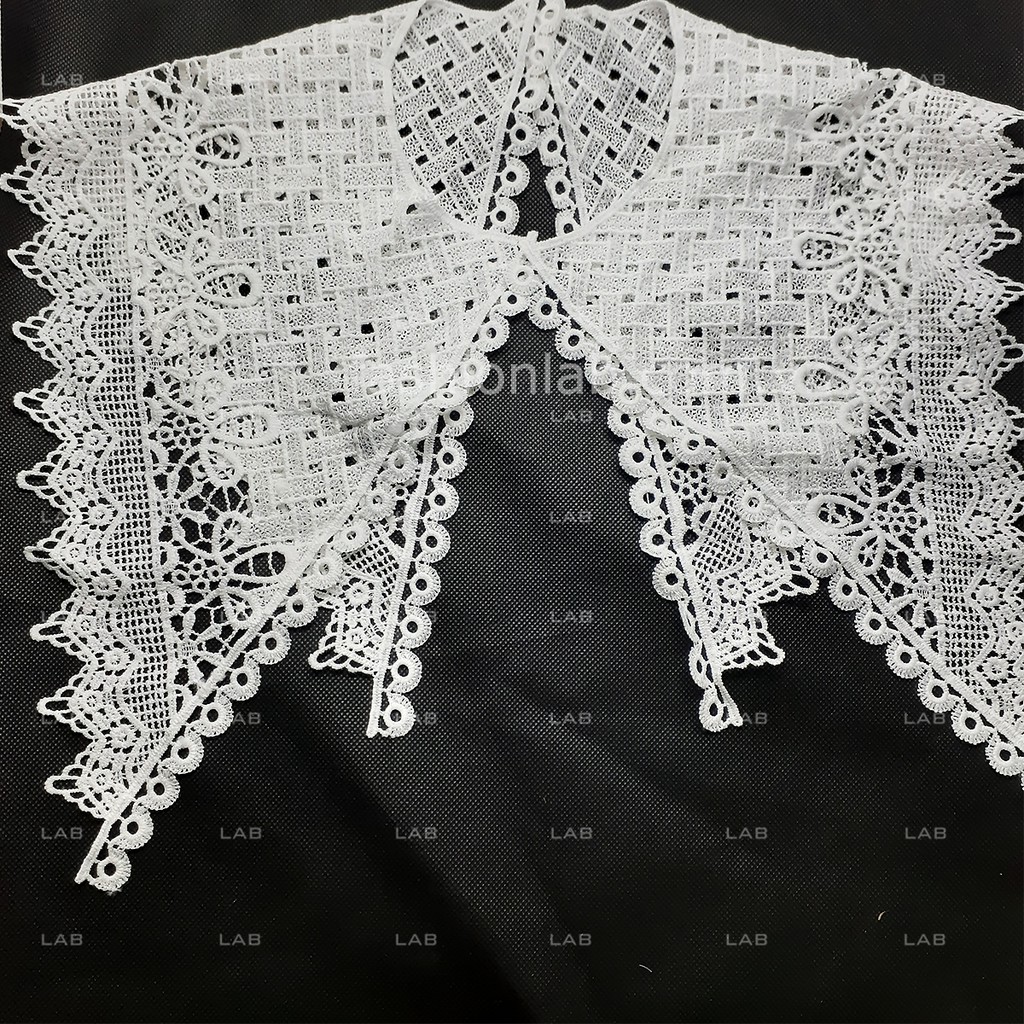 Cổ áo thêu - Mẫu 17 (Chiếc) #0204