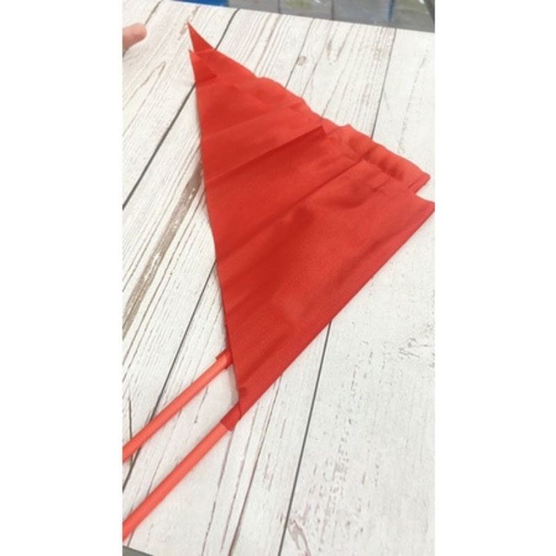 CỜ VẪY TAM GIÁC - CỜ THỂ DỤC HỌC SINH TAM GIÁC CÁN NHỰA - CỜ THỂ DỤC CẦM TAY