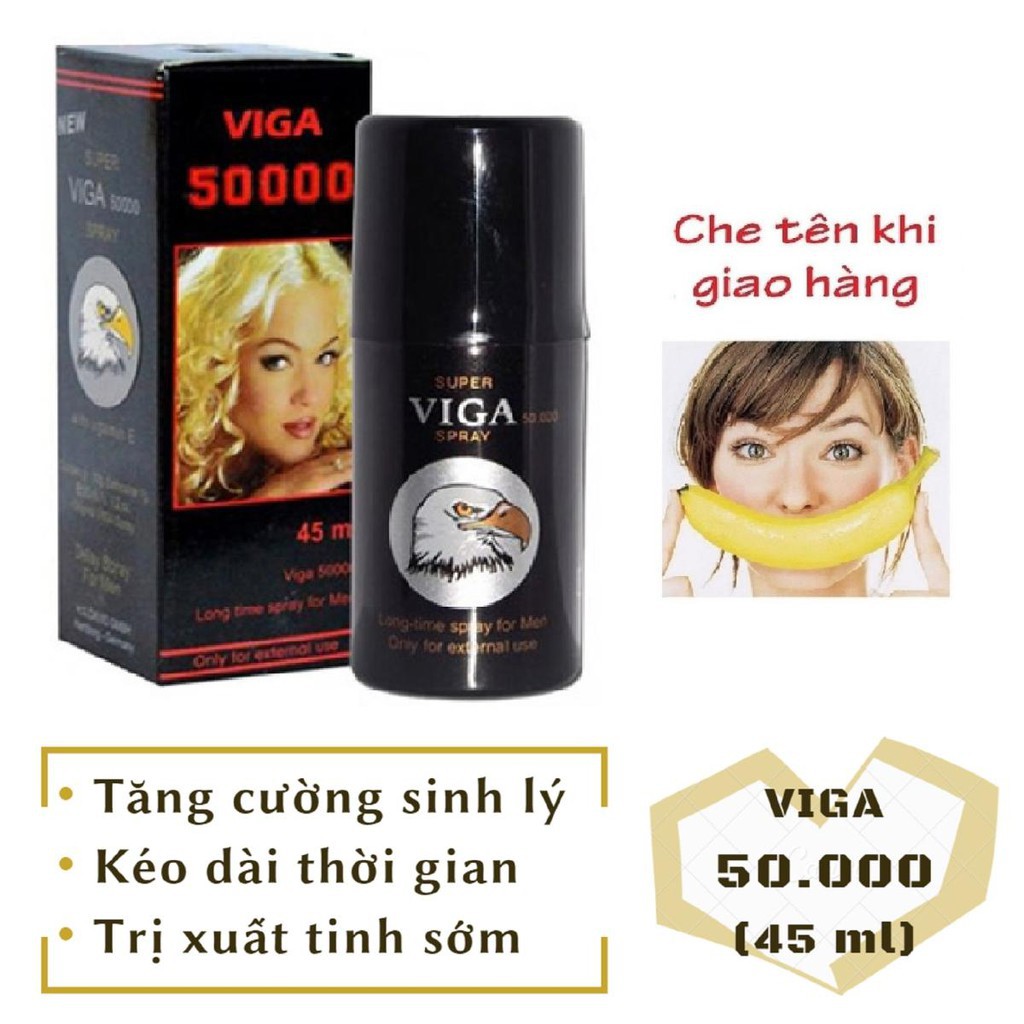 Chai xịt hỗ trợ sinh lý nam Viga500  (Sản phẩm hỗ trợ)