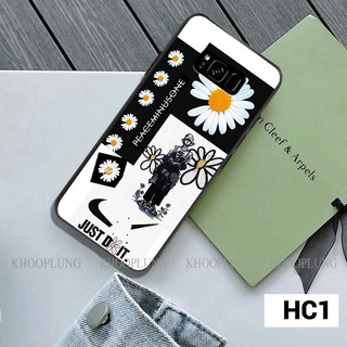 Ốp lưng samsung s8 - s8 plus - s9 - s9 plus in hình hoa cúc peaceminusonee