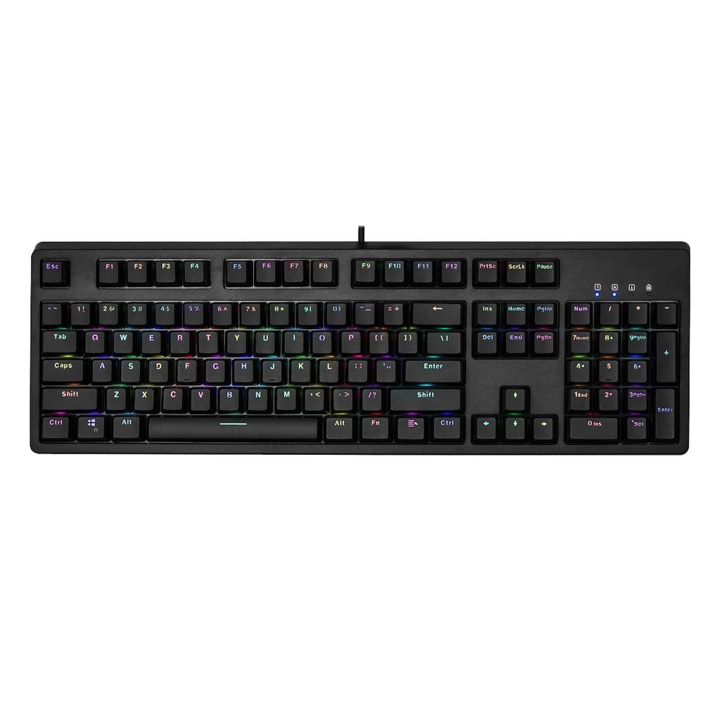 Bàn phím cơ EK 3104/387 RGB v2  hàng chính hãng bảo hành 24 tháng