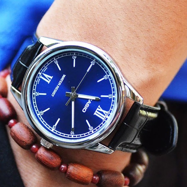 Đồng hồ nam dây da chính hãng Casio Anh Khuê MTP-V005 | BigBuy360 - bigbuy360.vn