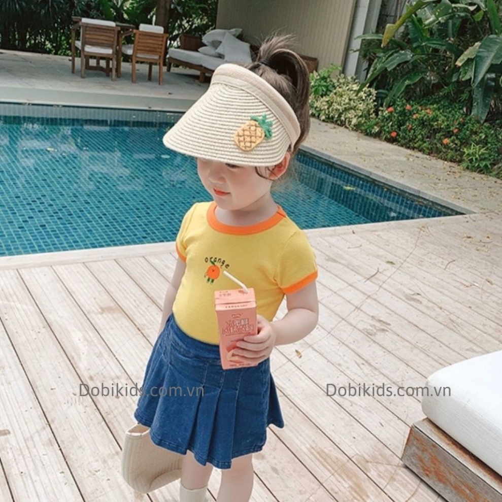 Áo thun cho bé áo cộc tay bé gái cotton loại đẹp mềm mịn siêu co giãn 10-26kg