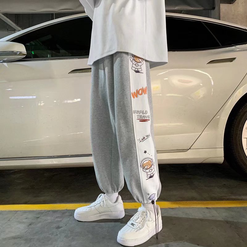 Quần Dài Thể Thao In Hình Phi Hành Gia Thời Trang Mùa Hè Mới 2023 Size S-3XL