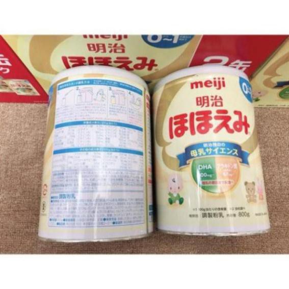 Sữa lon Meiji số 0 -1 800g (Hàng nội địa Nhật Bản)