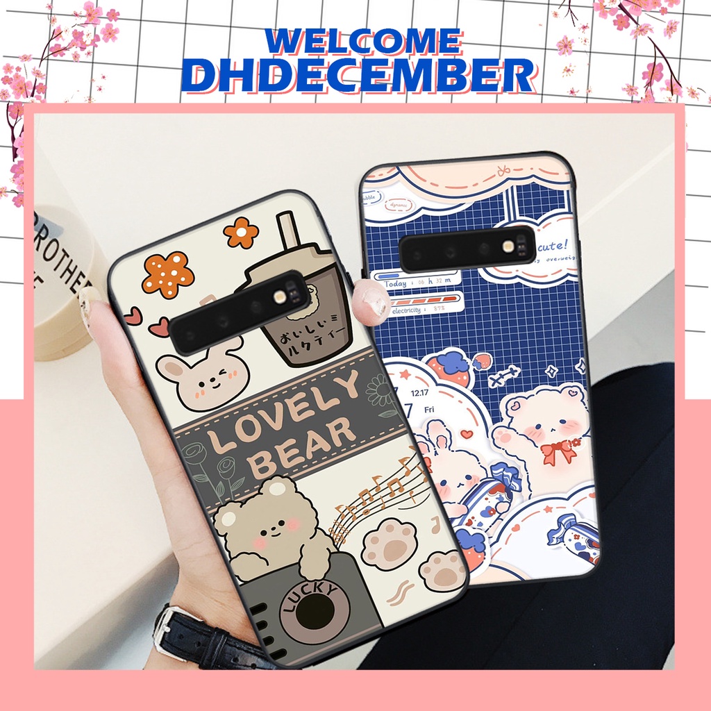 Ốp lưng Samsung  S10 / S10 PLUS / S10 5G in hình nice ,good luck happy ốp xinh viền dẻo đẹp chất