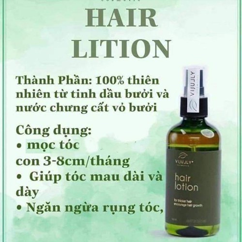 [CHÍNH HÃNG]-Tinh dầu bưởi giúp nhanh mọc tóc, giảm rụng tóc thương hiệu Vijully, nguồn gốc thiên nhiên