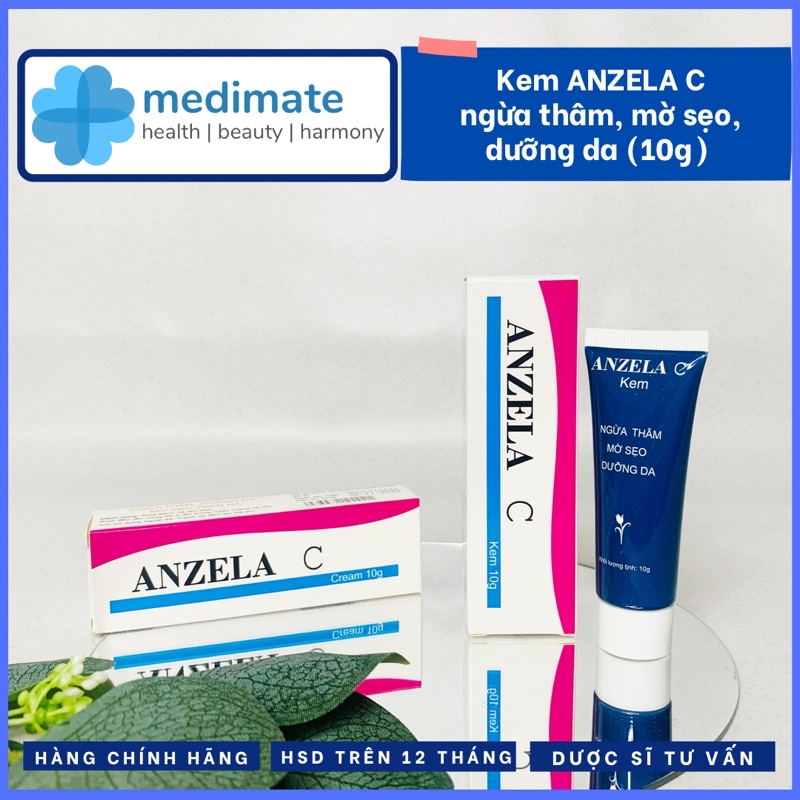 Kem Anzela C mờ thâm, mờ sẹo, dưỡng da