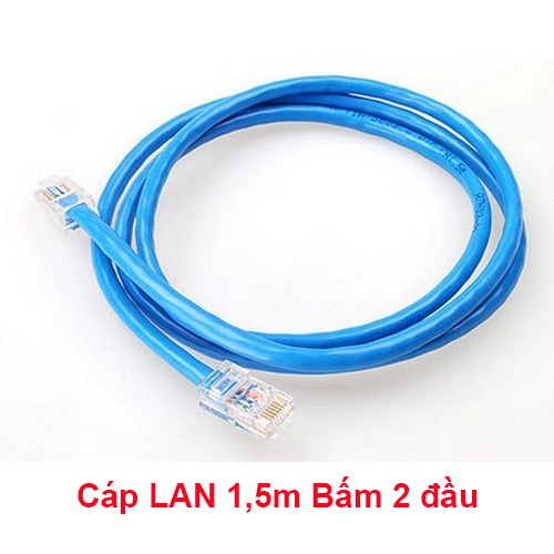 Cáp mạng LAN bấm sẵn 2 đầu RJ45 dài 1.5m