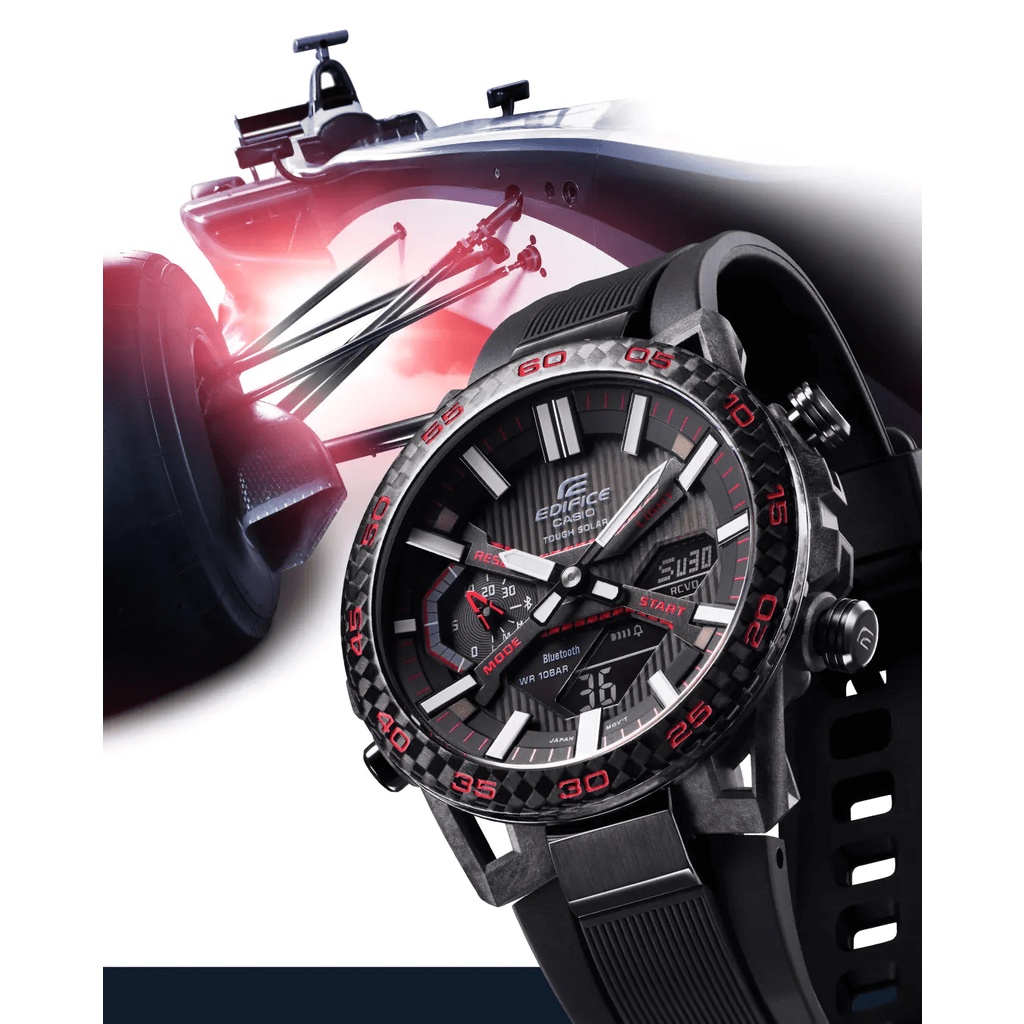 Đồng hồ nam Casio Edifice ECB-2000PB-1A chống nước 100m, Bluetooth, Tough Solar, hàng chính hãng