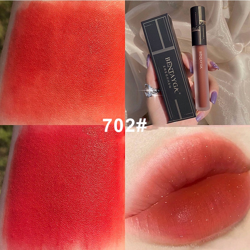 Son Kem Lì BENTAYGA Foggy Velvet Lip Glaze Mềm Mịn Môi Hàng Nội Địa Trung