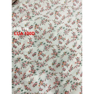 VẢI LỤA 100D HOA NHÍ - DÒNG VẢI THÔNG DỤNG - 1 MÉT X 1M5