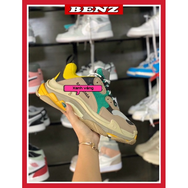 (⚡️Tặng Full bok + vớ + quà ⚡️) Giày sneakers B.LEN nam nữ tăng chiều cao 6cm êm chân nhiều màu GL 872