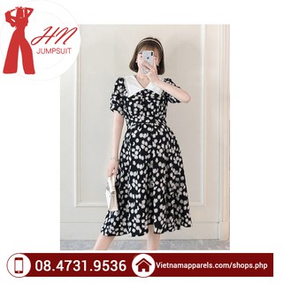 Váy tiểu thư hoa cúc nhí