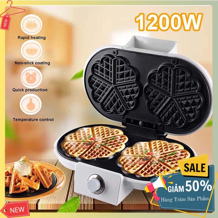 Máy Làm Bánh Waffe Đôi Chính Hãng SOKANY