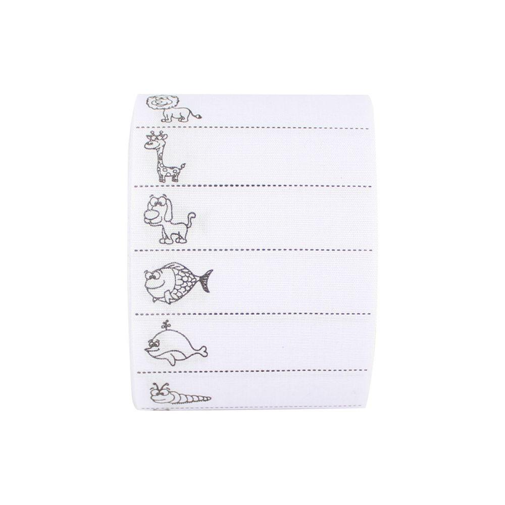 Set 100 Nhãn Dán Ghi Tên Trẻ Em Bằng Sắt DIY