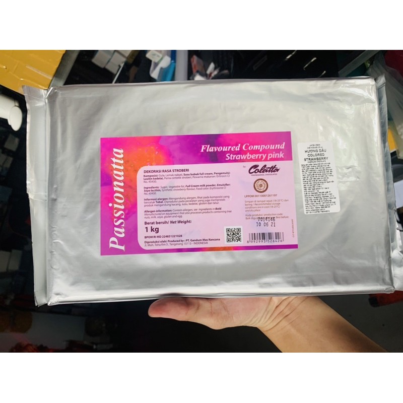 Socola Màu Nhập khẩu indonesia passionatta 1kg