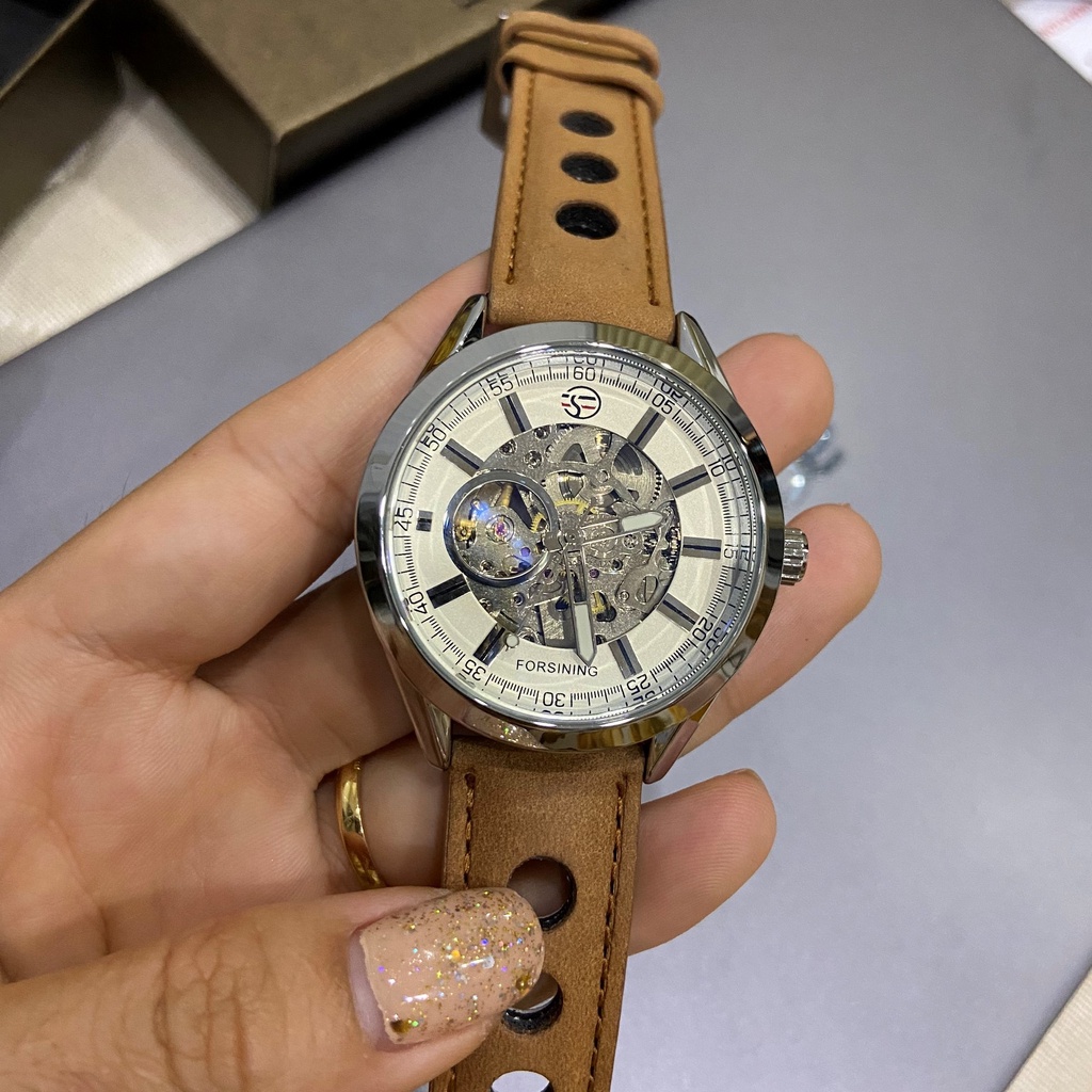 Đồng hồ cơ nam FORSINING F017 lộ máy