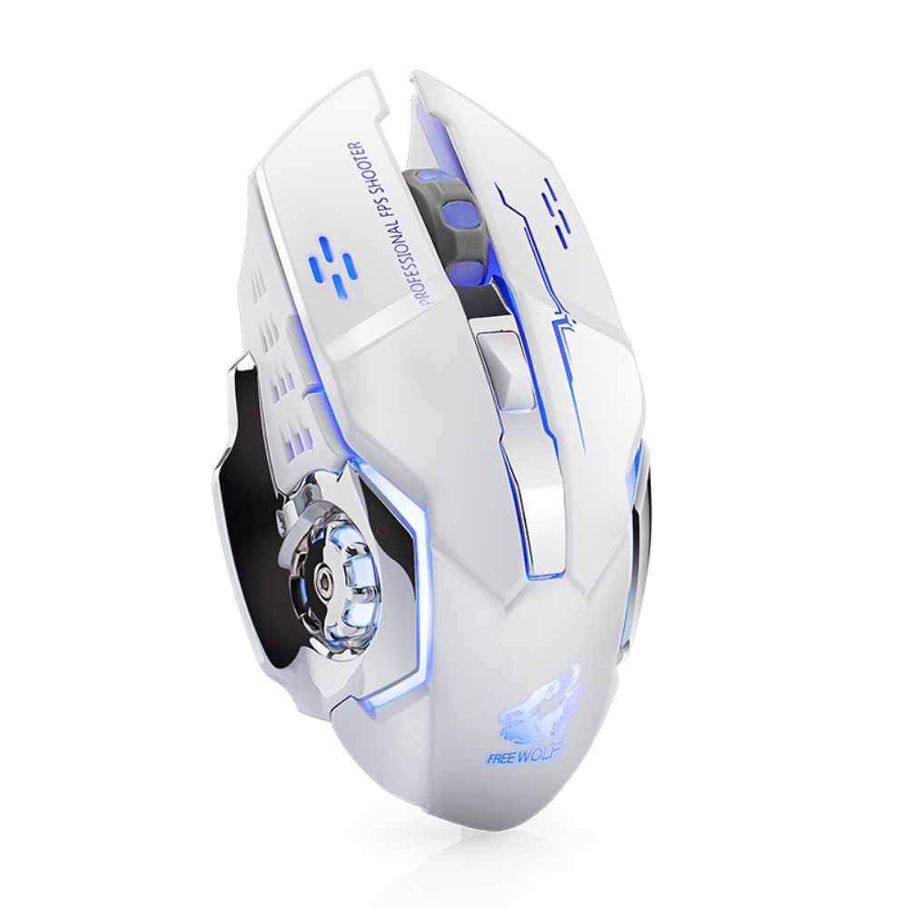 Chuột Không Dây Chơi Game Có Đèn Led Nền 7 Màu