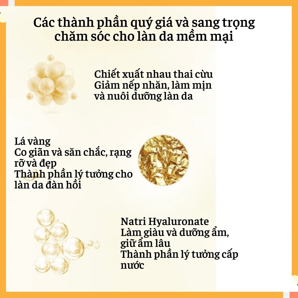 Kem Dưỡng Da Kem Dưỡng Ẩm Nhau Thai Cừu Nội Địa Trung Dưỡng Trắng Chống Lão Hóa Phục Hồi Hư Tổn PinkyPinky