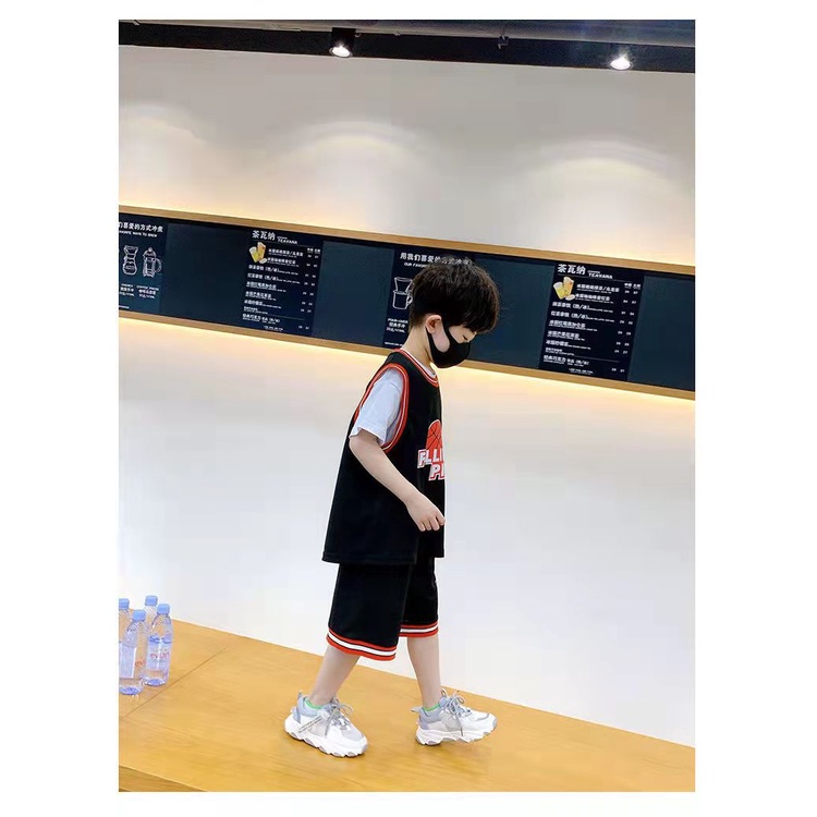 Set quần áo bóng rổ dành cho bé trai/bé gái