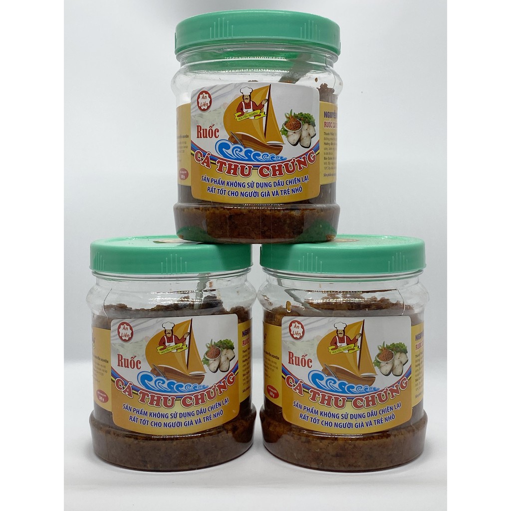 Ruốc cá thu chưng ăn liền hộp 500g thương hiệu Nguyễn Nghiêm
