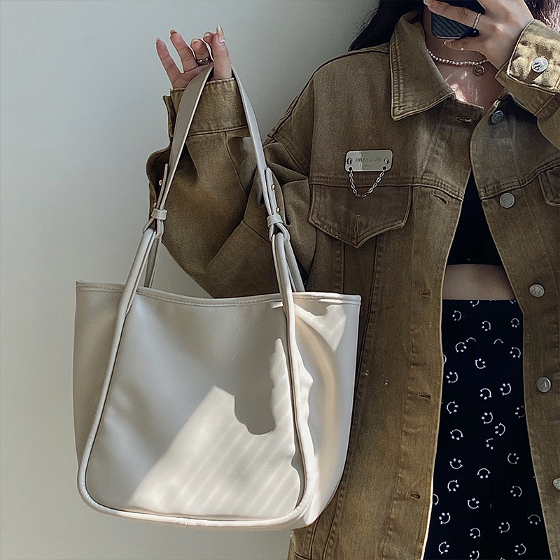 IELGY Túi Xách tote Mềm Đơn Giản Thời Trang Cho Nữ