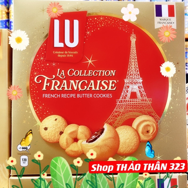 Date 2023-Bánh Quy Bơ LU COOKIES Pháp 🇫🇷- Hộp 540g, 708g | BigBuy360 - bigbuy360.vn