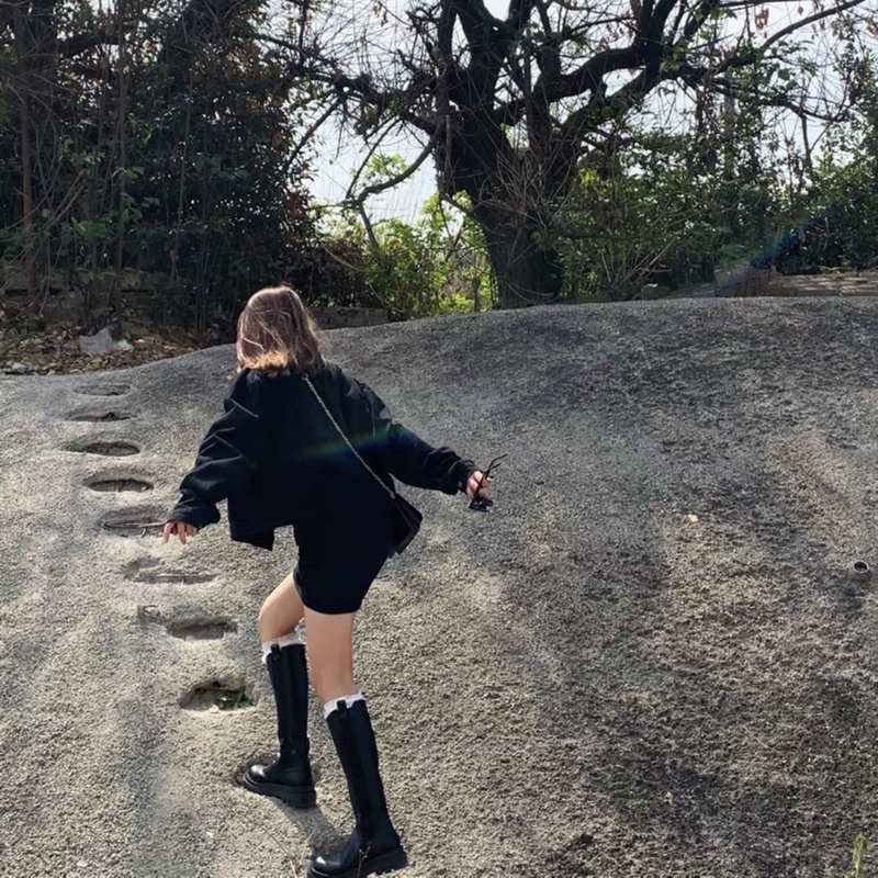 Boot Mona HighKnee Có Line Chun Cá Tính | BigBuy360 - bigbuy360.vn