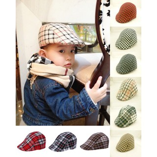 Mũ beret phong cách cổ điển cho bé