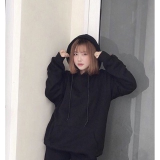 Áo Hoodie Basic Trơn 6 Màu Unisex