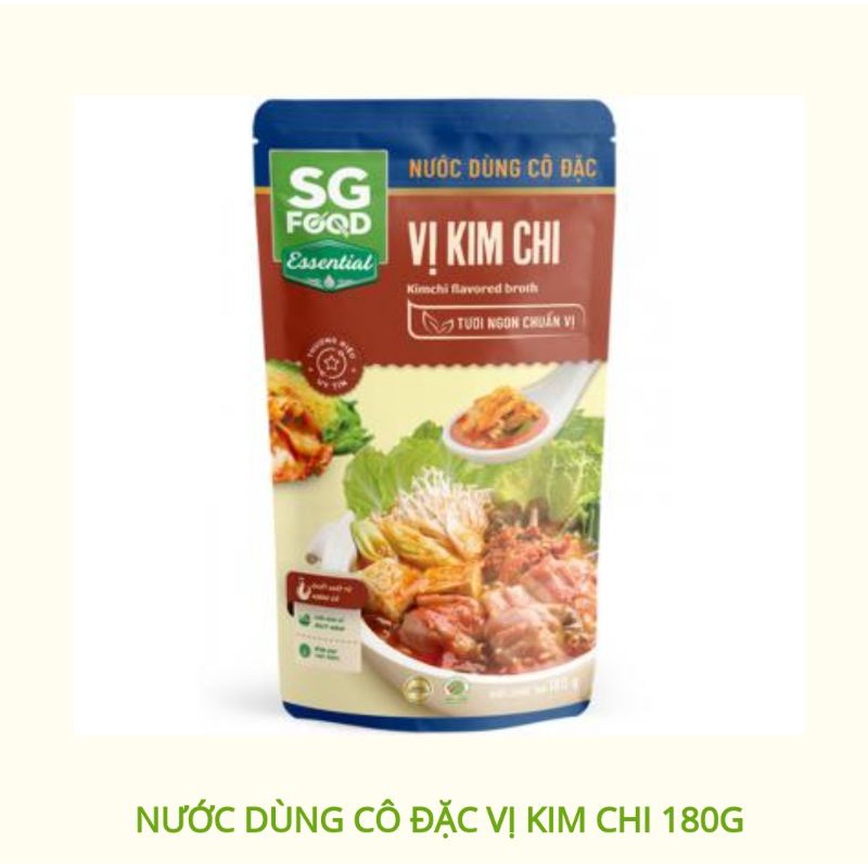 NƯỚC DÙNG CÔ ĐẶC VỊ NẤM,KIM CHI,RIÊU CUA,BÚN BÒ 180g | BigBuy360 - bigbuy360.vn