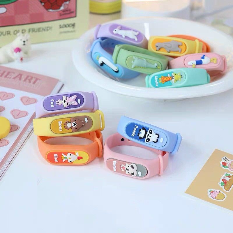 Vòng Đeo Tay Đuổi Muỗi,Vòng Đeo Hoạt Hình Đuổi Muỗi Cho Mẹ Và Bé C.T