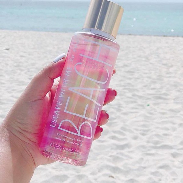 Xịt Thơm Toàn Thân Victoria’s Secret Fragrance Mist – Escape With Me To The Beach