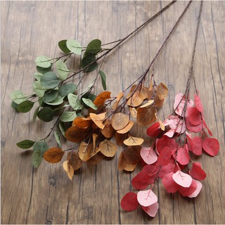 (CAO 87CM ĐẾN 90CM) CÀNH LÁ TÁO giả cao cấp trang trí chụp ảnh, góc quay video, lá cây decor studio, cửa hàng