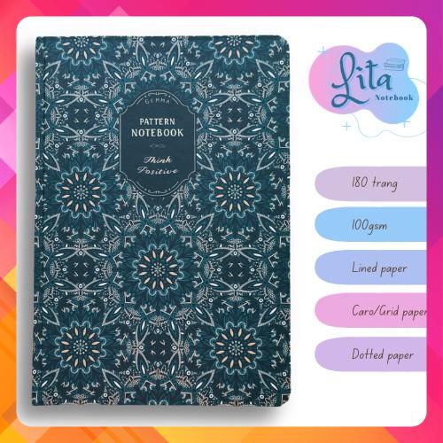 Lita 5 - Sổ tay Think Positive A5 100gsm - Gemma Notebook