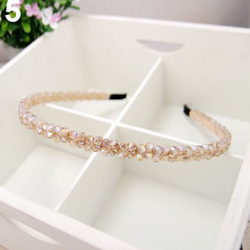 Băng Đô Nữ Đính Đá Ngọt Ngào Phong Cách Hàn Quốc