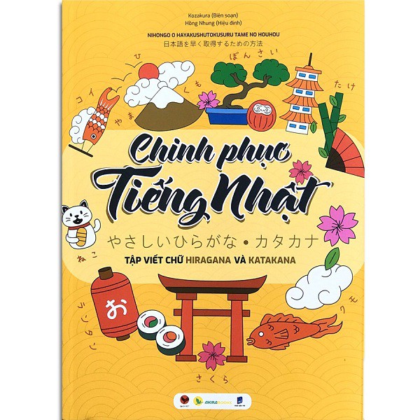 Sách - Chinh Phục Tiếng Nhật - Tập Viết Chữ Hiragana Và Katakana